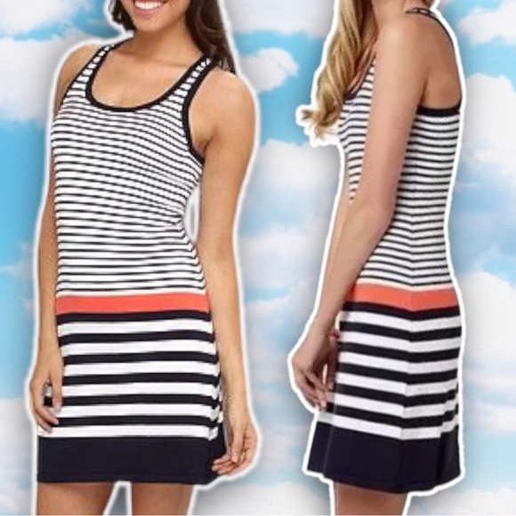 LILLY PULITZER Stanton Buoy Striped Sweater Dress Navy Nautical Beach Preppy - Picture 3 of 11